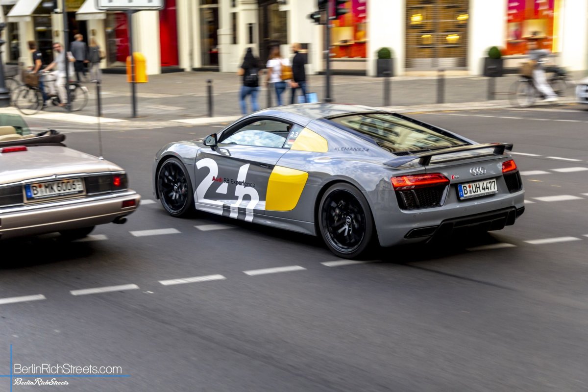 Audi R8 V10 Plus (2016) spotted in Berlin — BerlinRichStreets